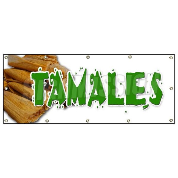 TAMALES BANNER SIGN mexican dough corn latin comfort food meat cheese